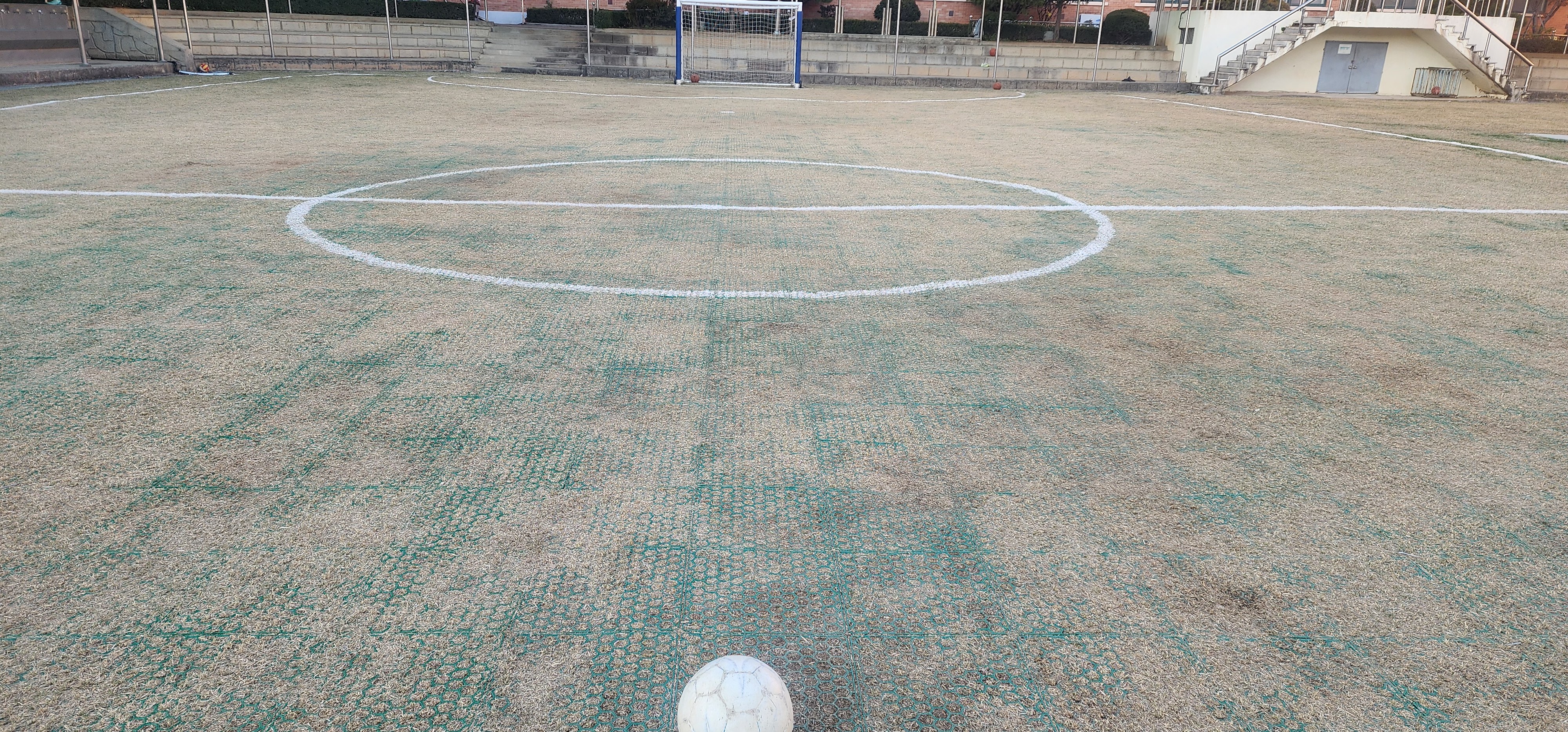 자사제품 침하 후 사진